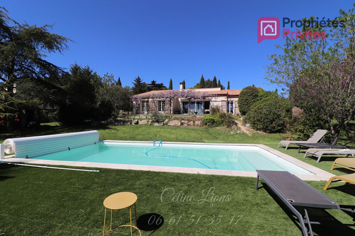 TEYRAN Propriété de charme, Vue dégagée, calme absolu et sans vis-à-vis 2