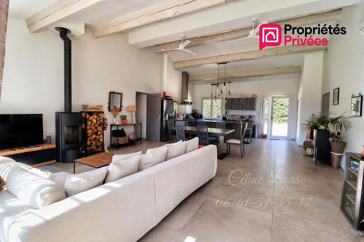 TEYRAN Propriété de charme, Vue dégagée, calme absolu et sans vis-à-vis 9