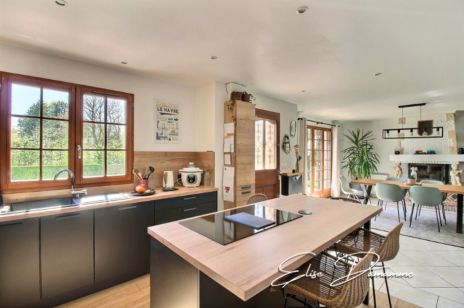 CAUVILLE-SUR-MER NOUVEAUTE - Maison familiale avec vie de plain-pied de 140 m² avec grand double garage 7