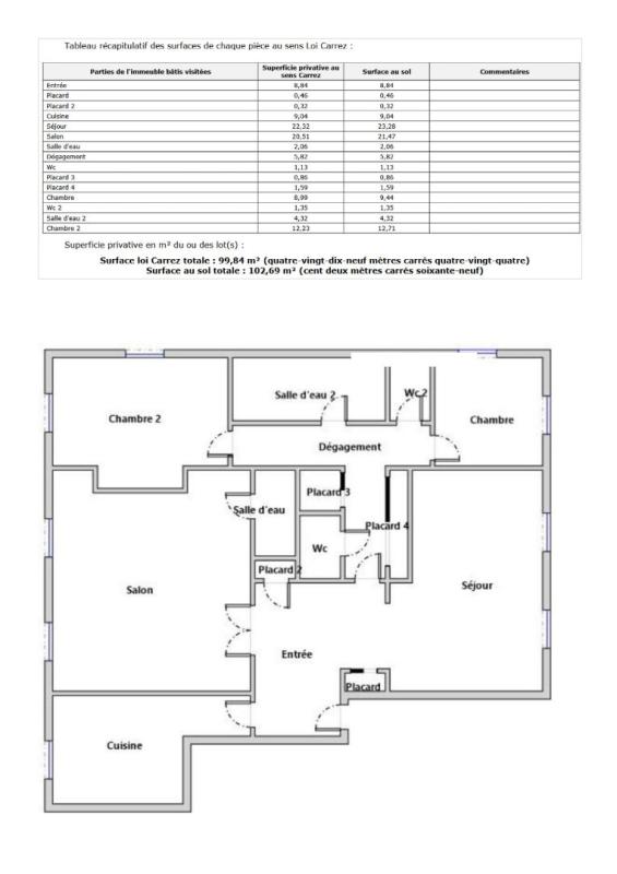 VERSAILLES Versailles Ermitage 100 m2 lumineux et calme 4 pièces Place de la Loi 12