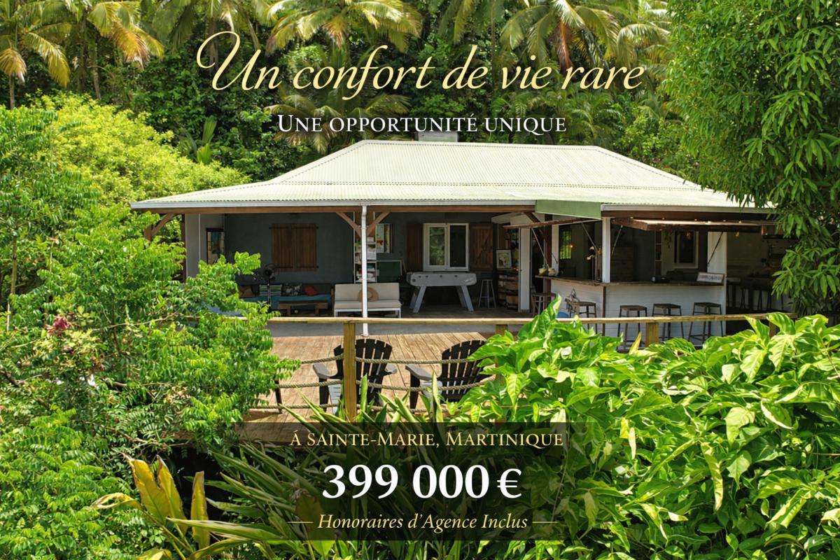 SAINTE-MARIE Villa F5 de standing de 268 m² - vue mer avec jacuzzi à Sainte-Marie 1