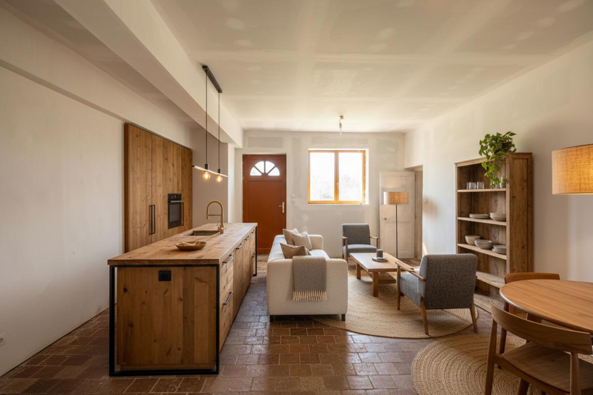 MOREE LIEUX UNIQUES ® x PROPRIÉTÉS PRIVÉES PROPOSE MAISON EN PIERRE À RÉHABILITER 101 M² - TERRAIN 1233 M² - (MORÉE - 41) 10