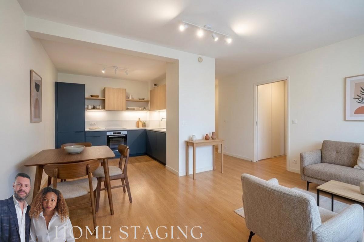 VILLEMOMBLE DEUX PIÈCES 43,56 m² AU PIED DU RER E  IMMEUBLE RÉCENT  FORT POTENTIEL Villemomble - Avenue du Rancy 1