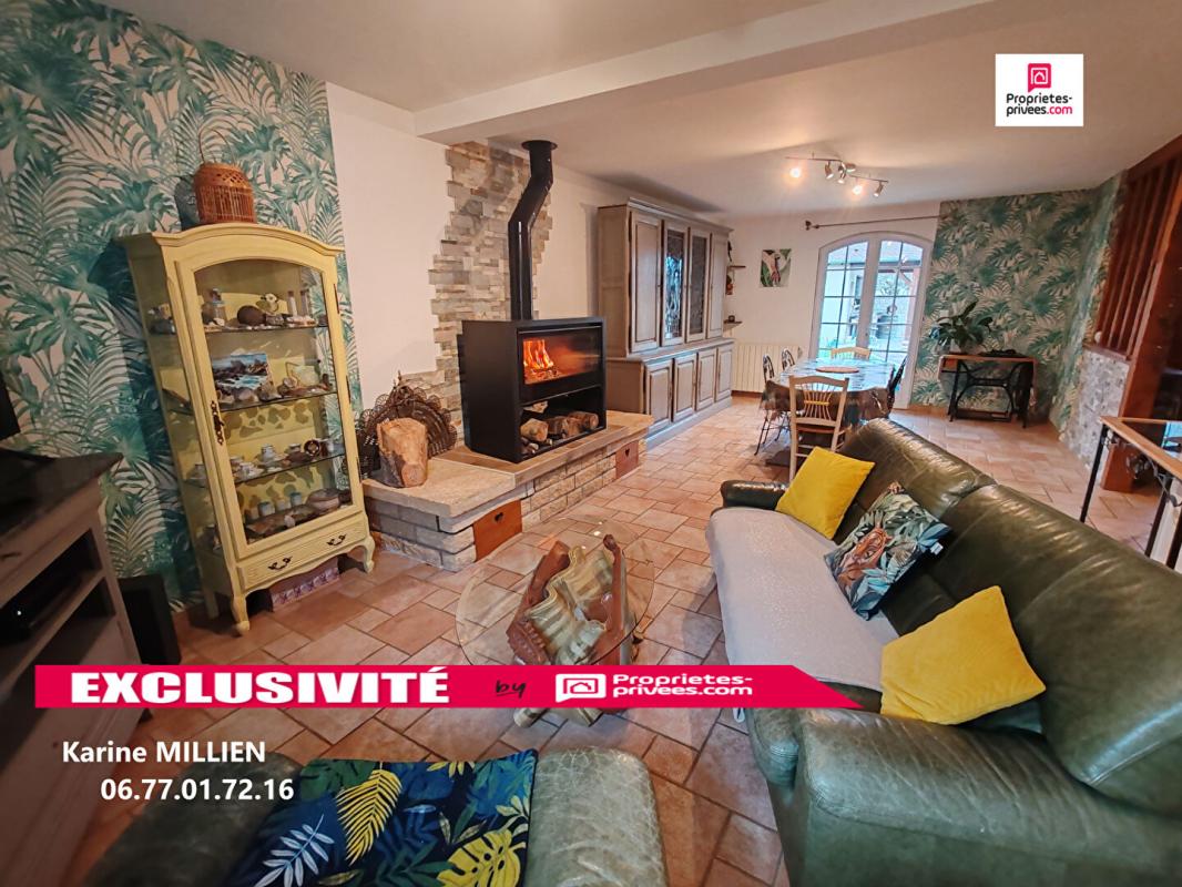 MENILLES MENILLES 27120 Maison individuelle - 1 étage - 4 chambres - Studio - Dépendances - Terrain - 400 000  HAI 4