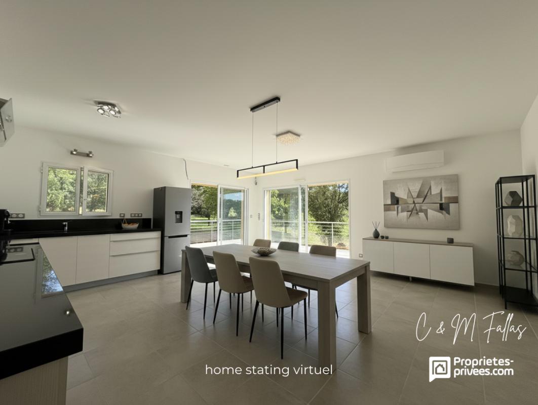 BLAUVAC Villa 120 m² , garage 126 m², vue imprenable sur le Ventoux et les monts environnants 5