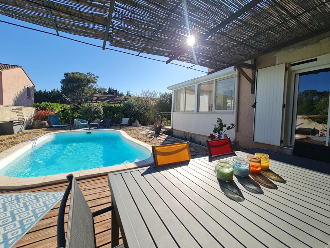 SAINT-PRIVAT-DES-VIEUX St Privat des Vieux - Maison rénovée avec piscine - calme en fond d'impasse 2