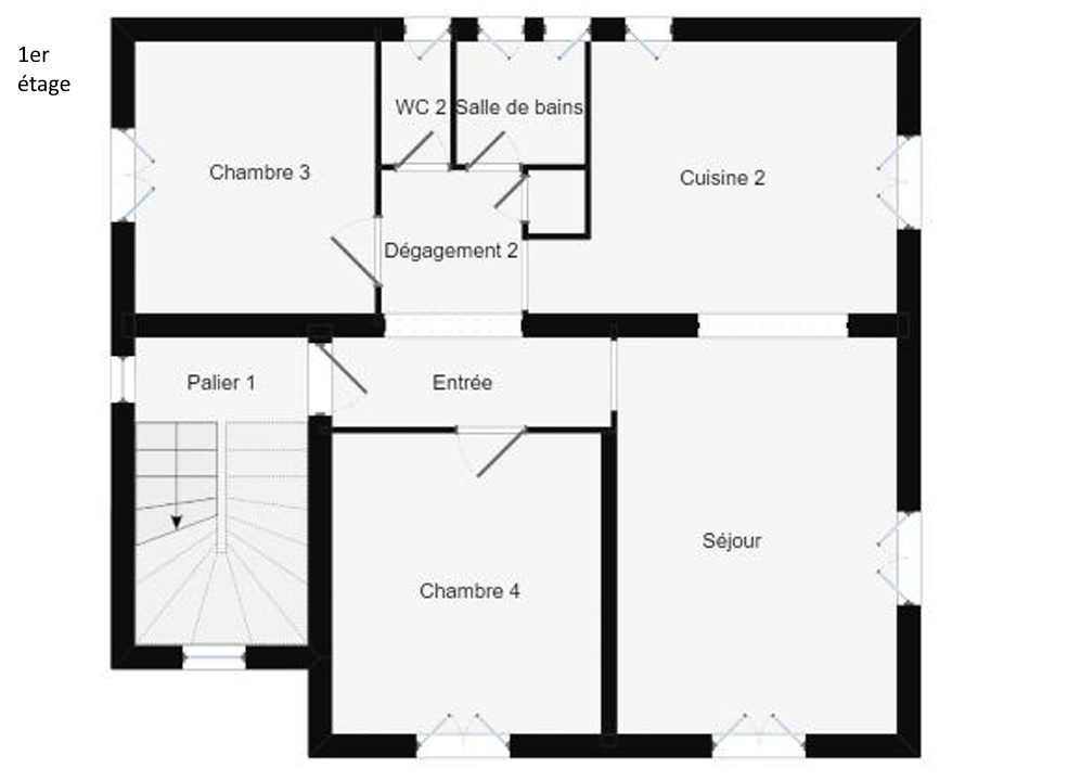 UGINE Maison 3 appartements Ugine 13 pièces 200 m2 13