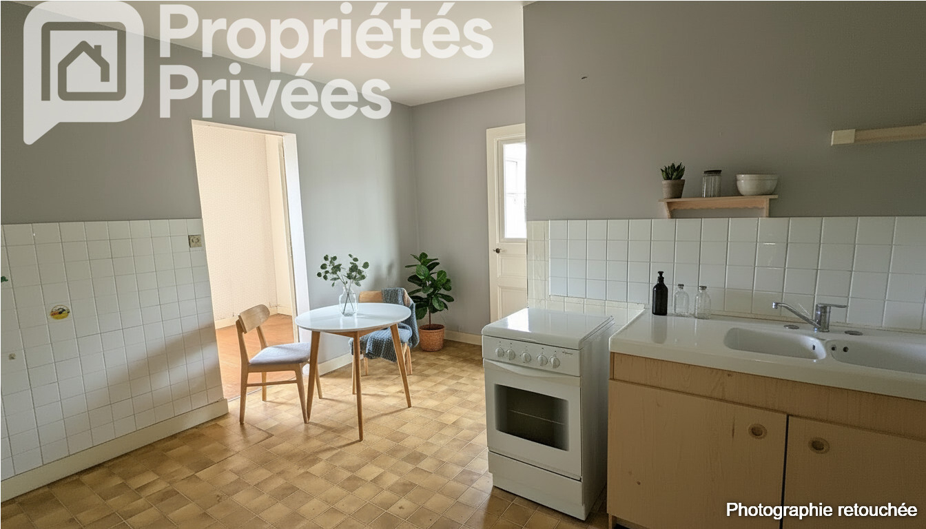 CHOUZE-SUR-LOIRE Chouzé sur Loire .Ensemble immobilier de 7 logements indépendants.430 M2 au total 3