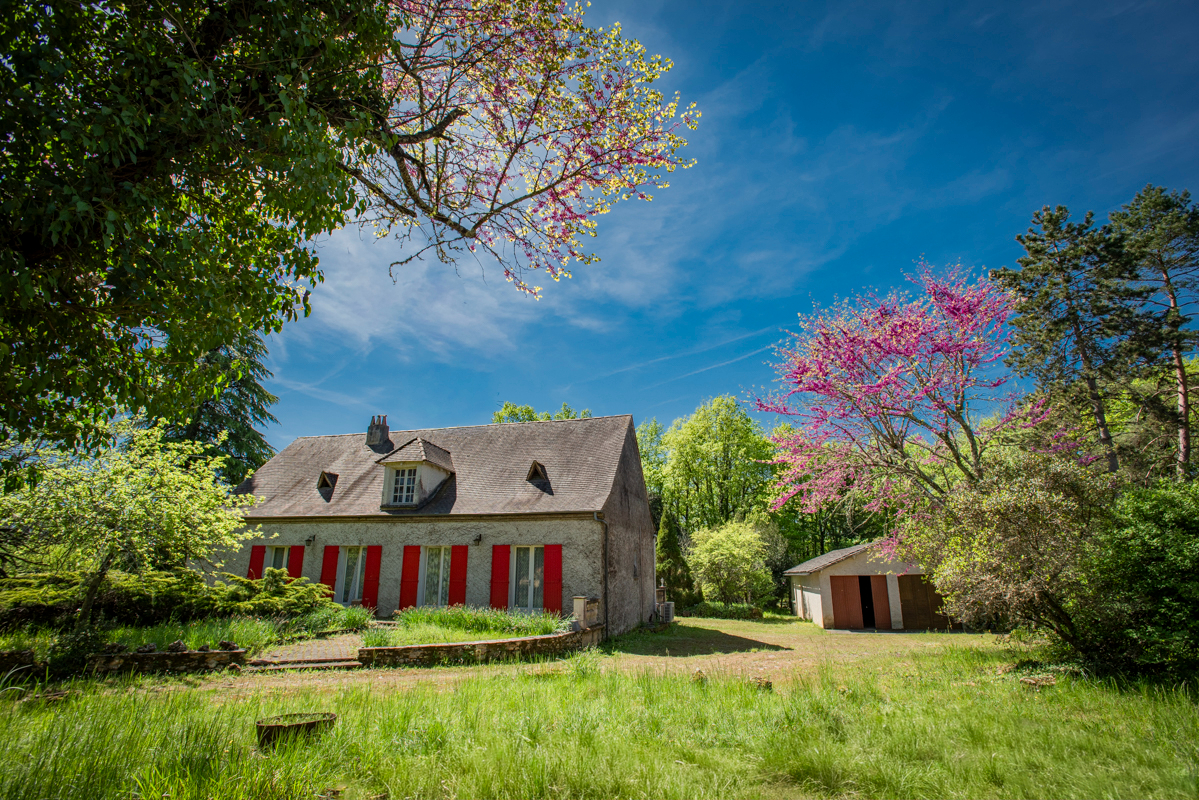 BANEUIL Maison +/- 114 m2, plein pied, 3chambres, garage, atelier, 2.5ha terrain 15