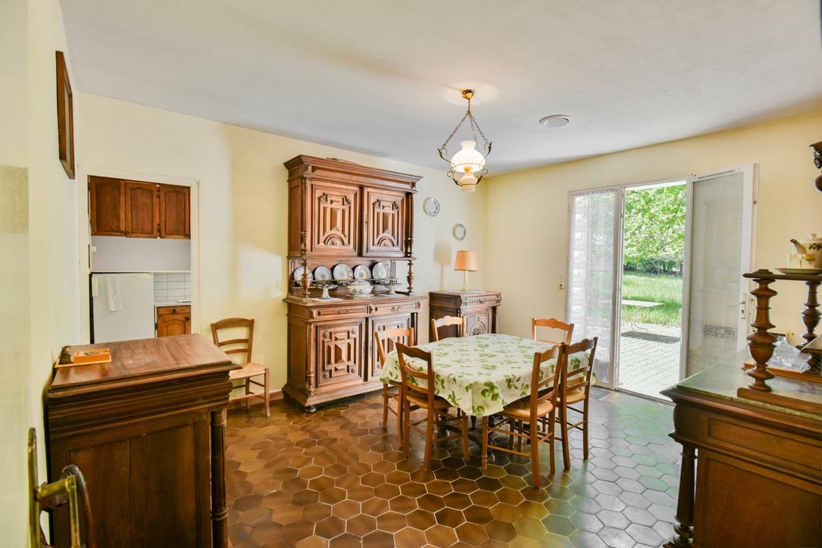 BANEUIL Maison +/- 114 m2, plein pied, 3chambres, garage, atelier, 2.5ha terrain 7