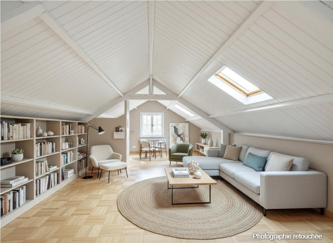 LIANCOURT MAISON - T5 - 115M² - A RENOVER - 4 CHAMBRES - GARAGE - 60140 LIANCOURT 13