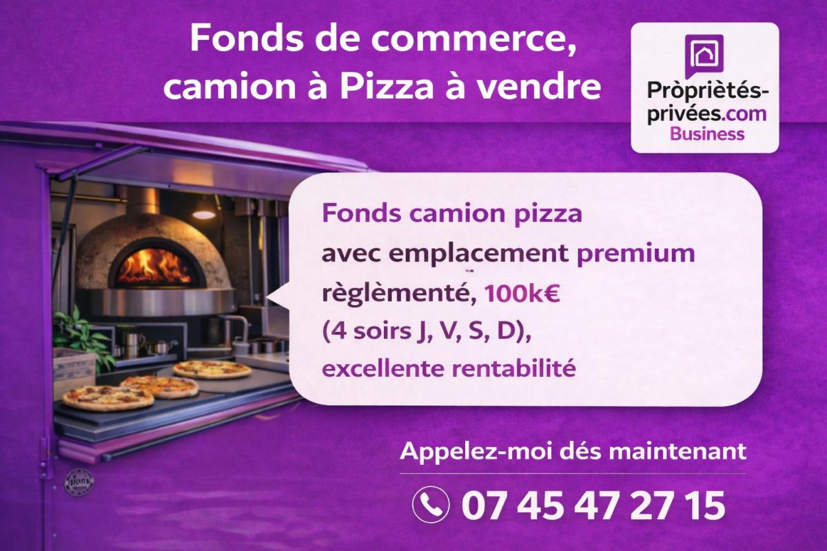 GRENOBLE A VENDRE / Fonds de commerce / CAMION DE PIZZAS TRES RENTABLE / GRENOBLE 2