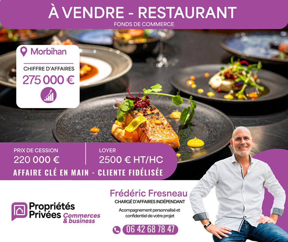 VANNES VANNES, centre ville - RESTAURANT 40 COUVERTS 1