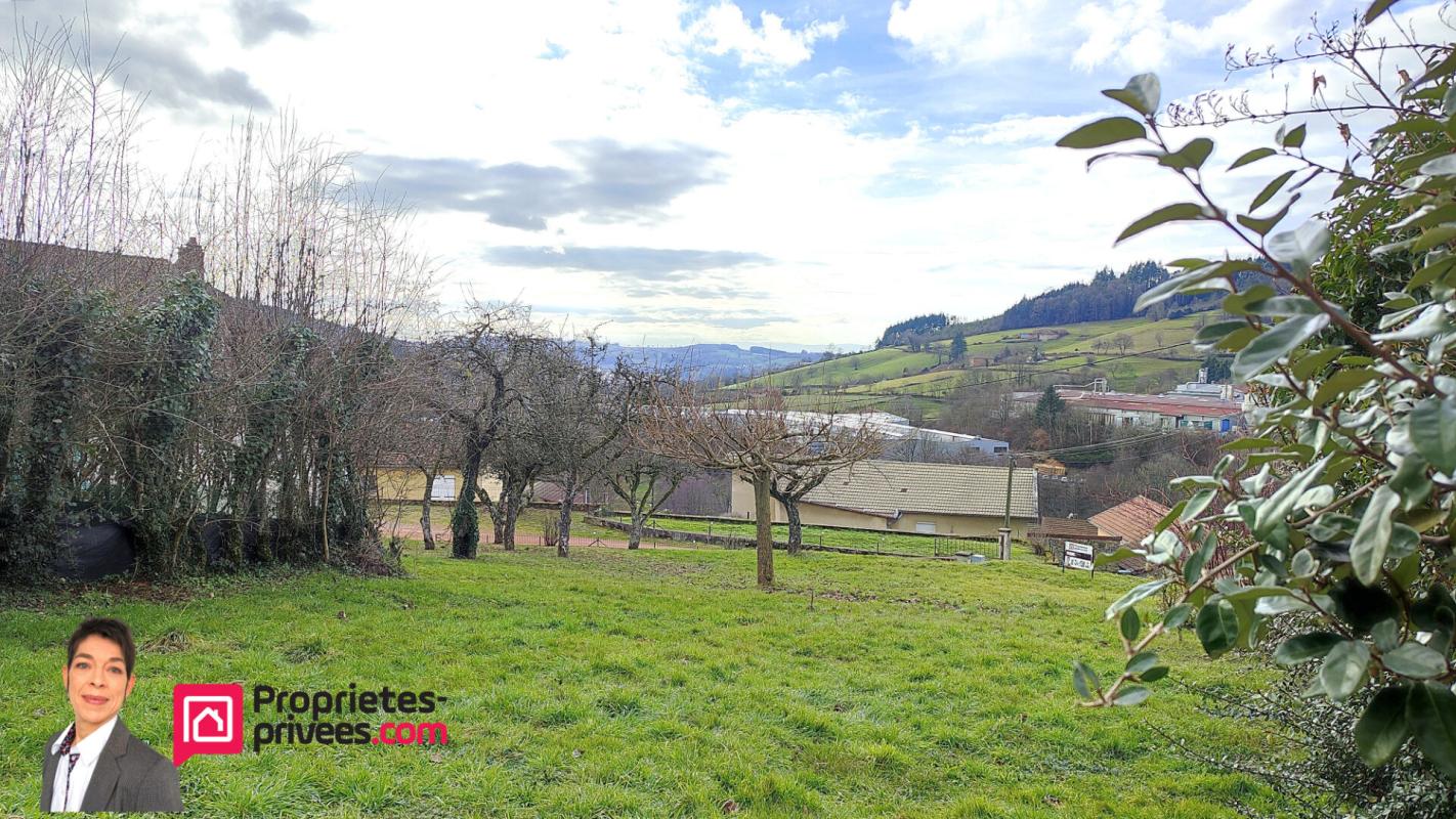 COURS-LA-VILLE COURS (69470)  Terrain à bâtir avec vue dégagée , viabilité en bordure 2