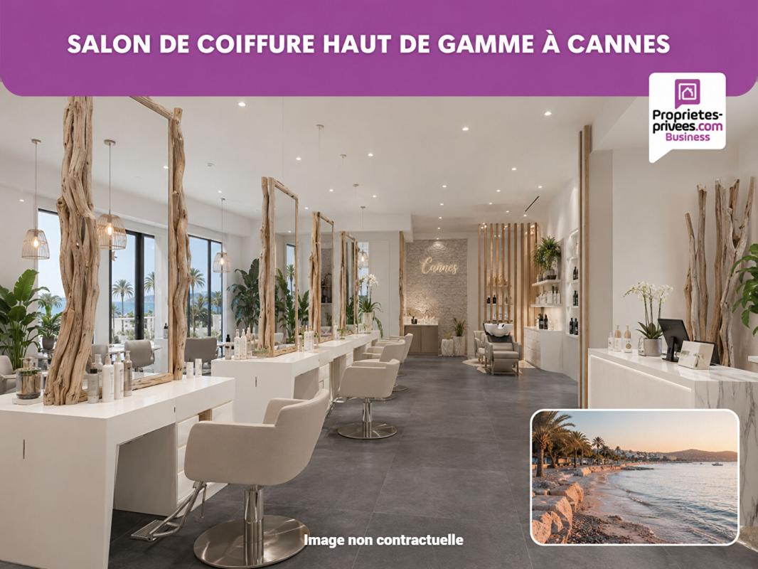 CANNES FONDS DE COMMERCE - SALON DE COIFFURE & ESTHÉTIQUE - 78 m² 1