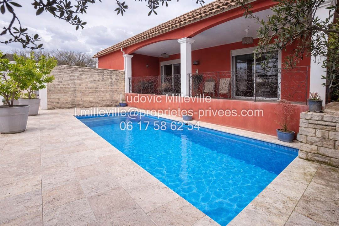 MAGALAS Spacieuse villa 154m² avec grand garage et piscine sur 760m² de terrain 2