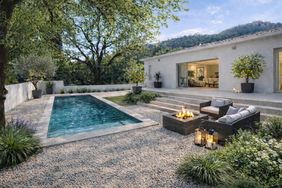 LA VALETTE-DU-VAR Villa Contemporaine neuve -plain-pied  T5 de 128m² sur un terrain de 750m² 1