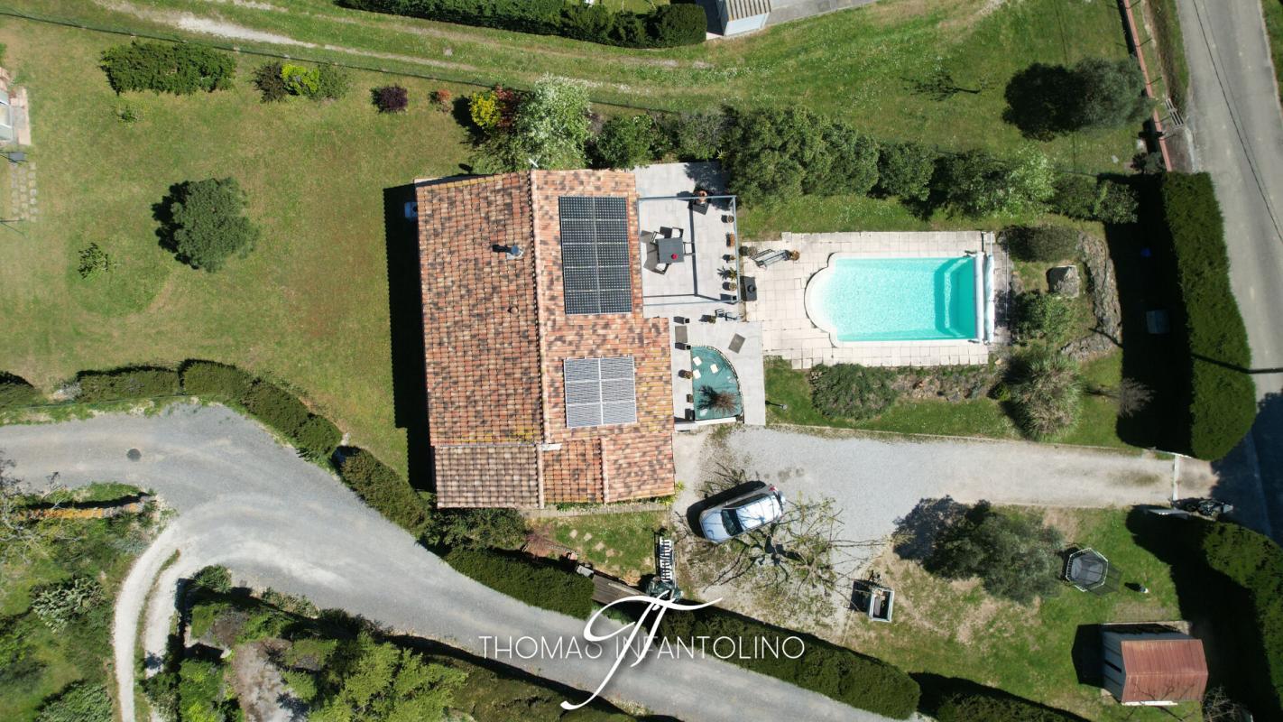 MOUSSOULENS EN EXCLUSIVITE - PLAIN PIED - 4 CHAMBRES - PISCINE - PANNEAUX SOLAIRE 5