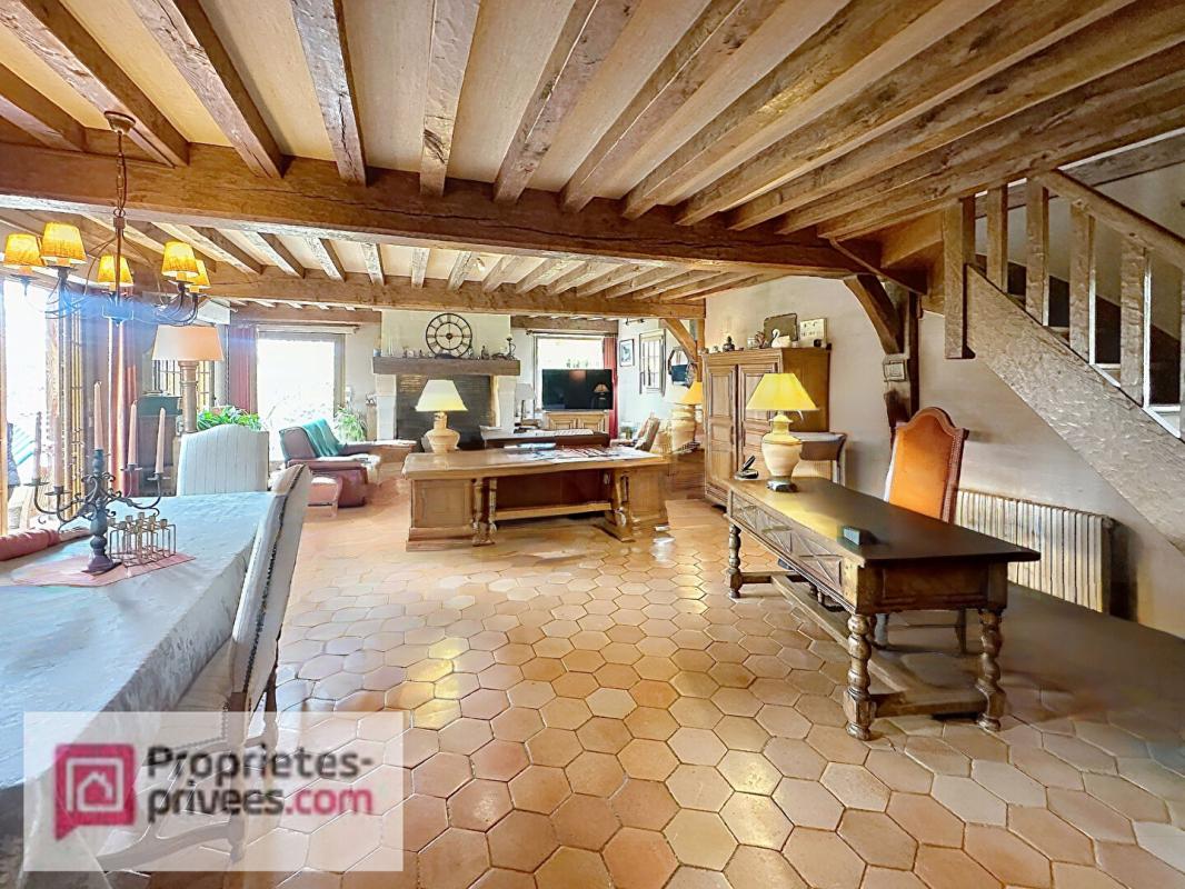 SAINT-MARTIN-AUX-CHARTRAINS À 6 minutes de Deauville  Élégante chaumière normande au Coeur d'un domaine naturel de 3 hectares 7