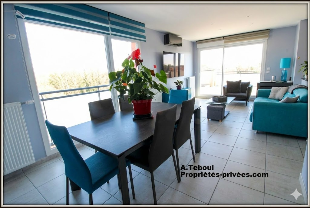 BRON DERNIER ETAGE : APPARTEMENT/TERRASSE T3 DE 91M² VILLEURBANNE, PROCHE ROUTE DE GENAS/BRON 4