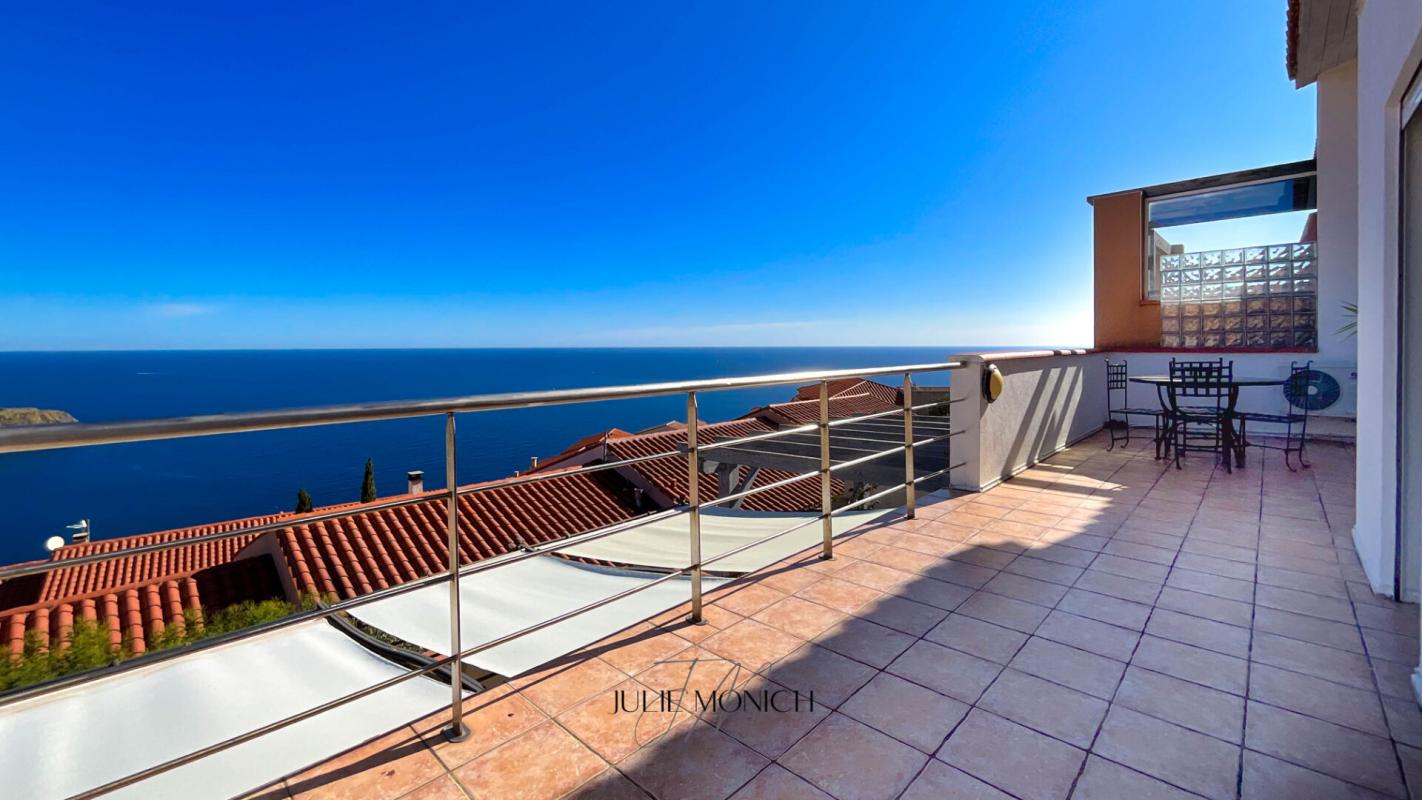 CERBERE DUPLEX MEUBLE ? Vue mer panoramique ? Grande terrasse ? Côte Rocheuse 9