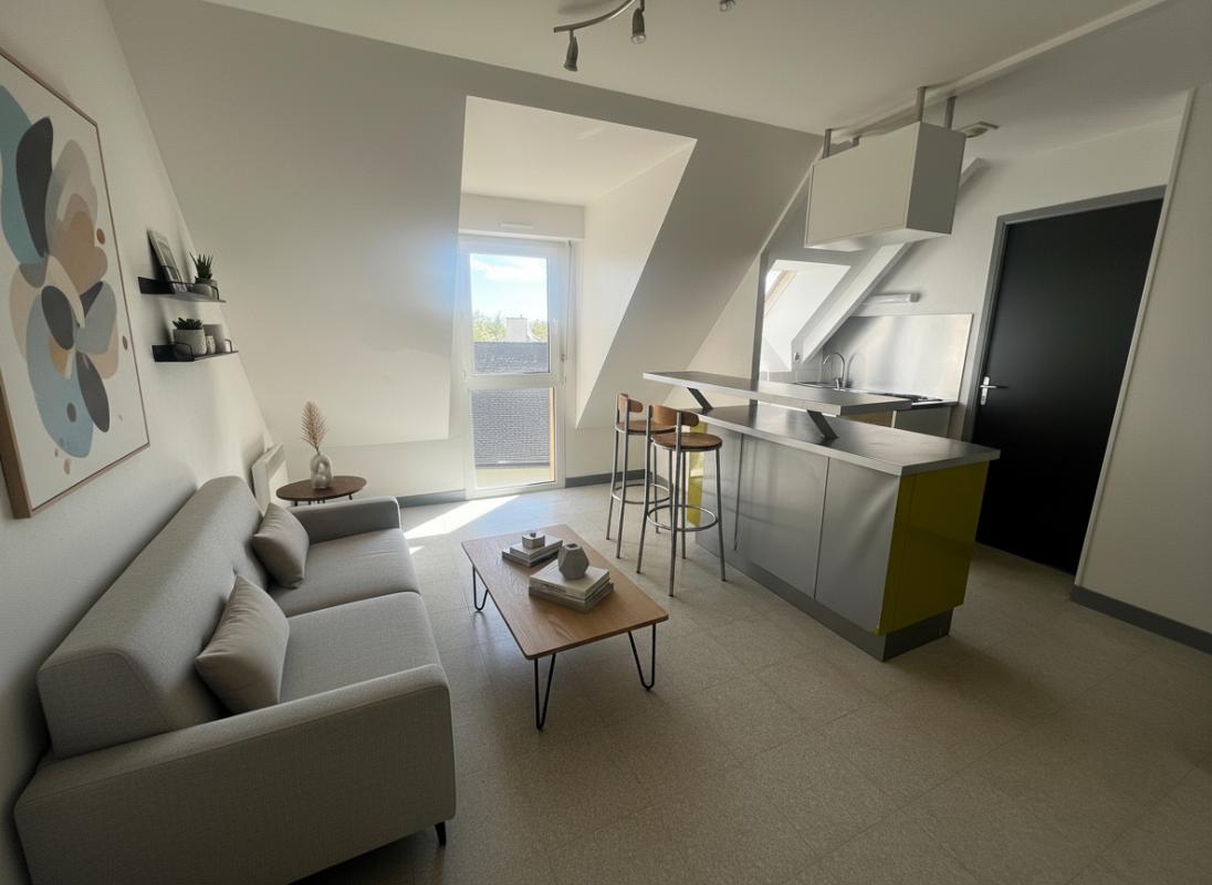 VANNES T2 dernier étage - Idéal investissement locatif - Proximité pôle étudiant 2