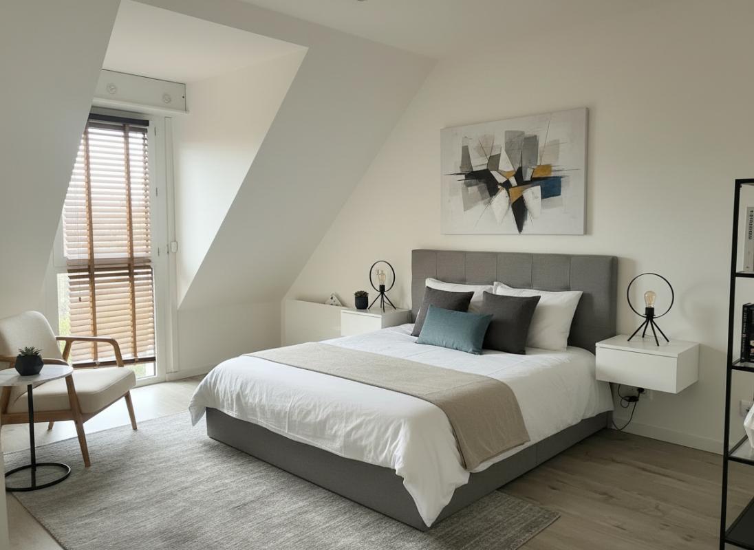 VANNES T2 dernier étage - Idéal investissement locatif - Proximité pôle étudiant 7