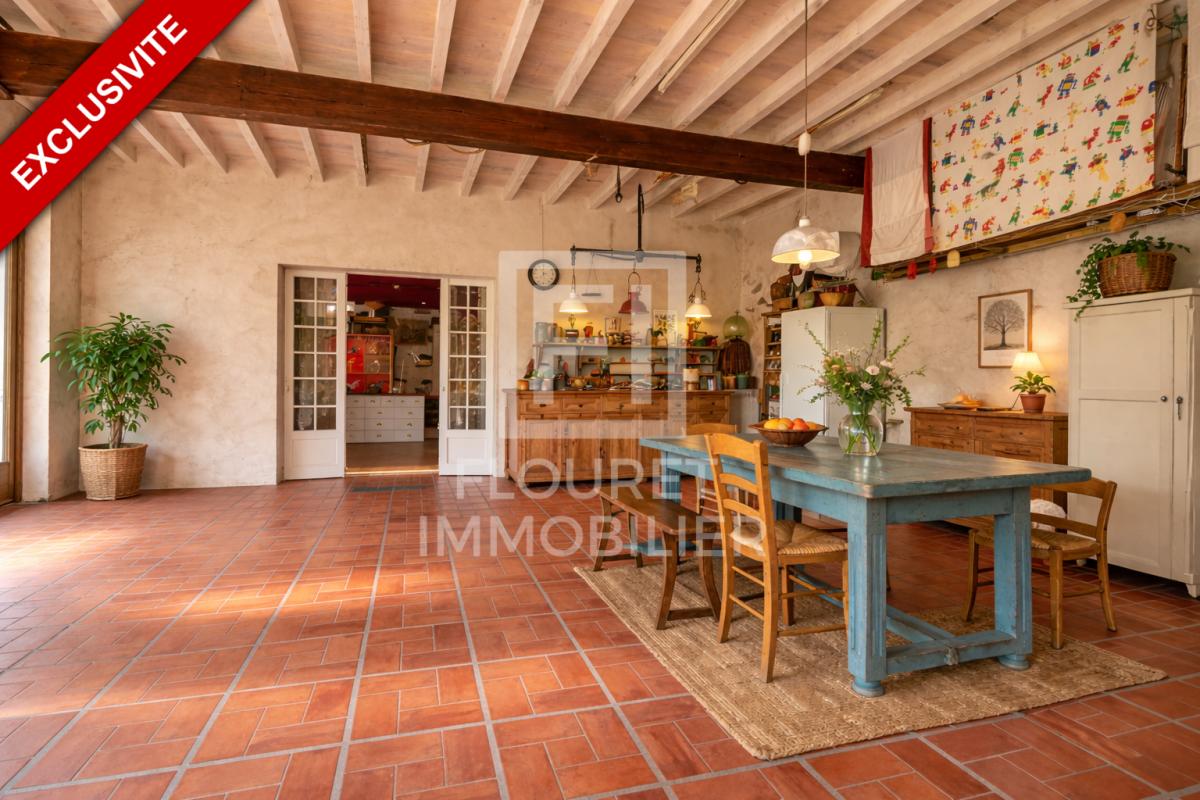 MONTESQUIEU-DES-ALBERES Mas catalan atypique de caractère - 5 chambres, 2 bureaux, piscine, volumes rares 9