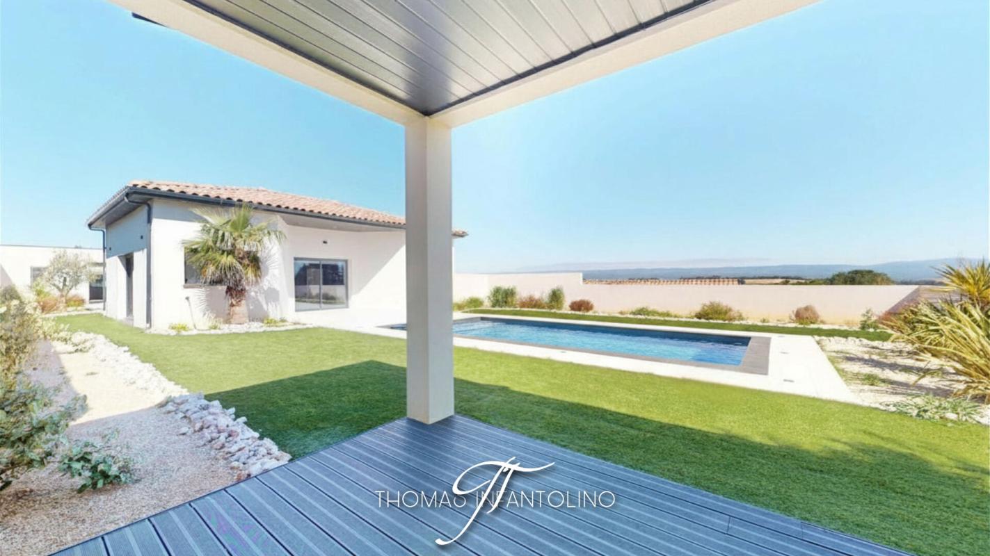 LAVALETTE VILLA D'ARCHITECTE 175 M2 - PISCINE - VUE MONTAGNE NOIRE - GARAGE 1