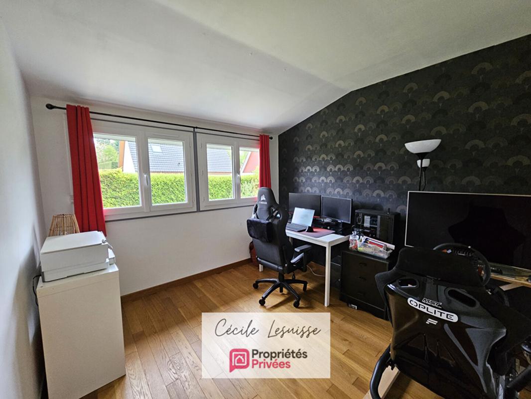 SAINT-ANTOINE-LA-FORET Pavillon 3 chambres sur sous-sol complet, au calme 10