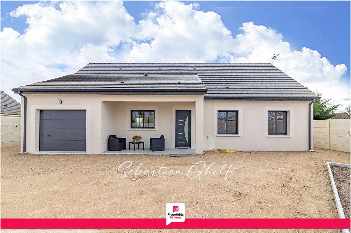 ROMORANTIN-LANTHENAY maison de plain-pied avec 3 chambres dont 1 parentale-garage-parcelle de 590 m² 2