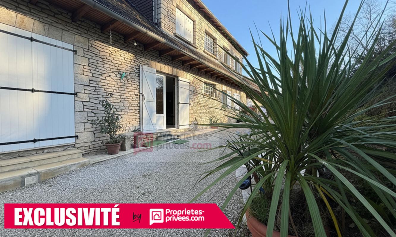 BRIVE-LA-GAILLARDE Maison familiale en pierres - Brive Ouest - Espace à vivre de PLAIN PIED - Terrain 5 038 m² 14