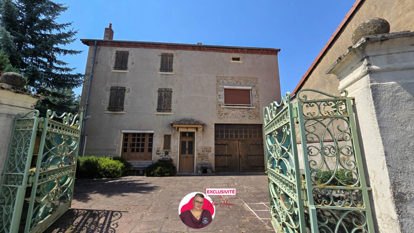 VERNET-LA-VARENNE grande propriété en 2 parties pour un total de 640 m² sur petit jardin 1