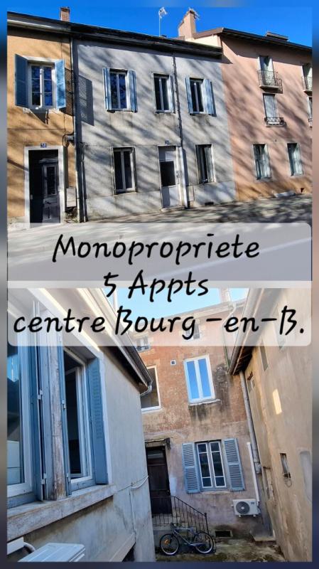 BOURG-EN-BRESSE Immeuble Bourg En Bresse - Monopropriété 5 T2 - 160 m2 1