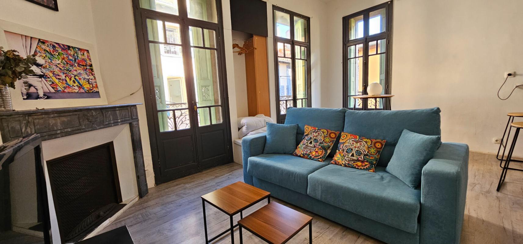 PERPIGNAN IMMEUBLE DE RAPPORT 4 LOTS ? 240 000  -RENTABILITÉ BRUTE : ENVIRON 9 % Perpignan centre historique -8 rue Grande la Monnaie 6