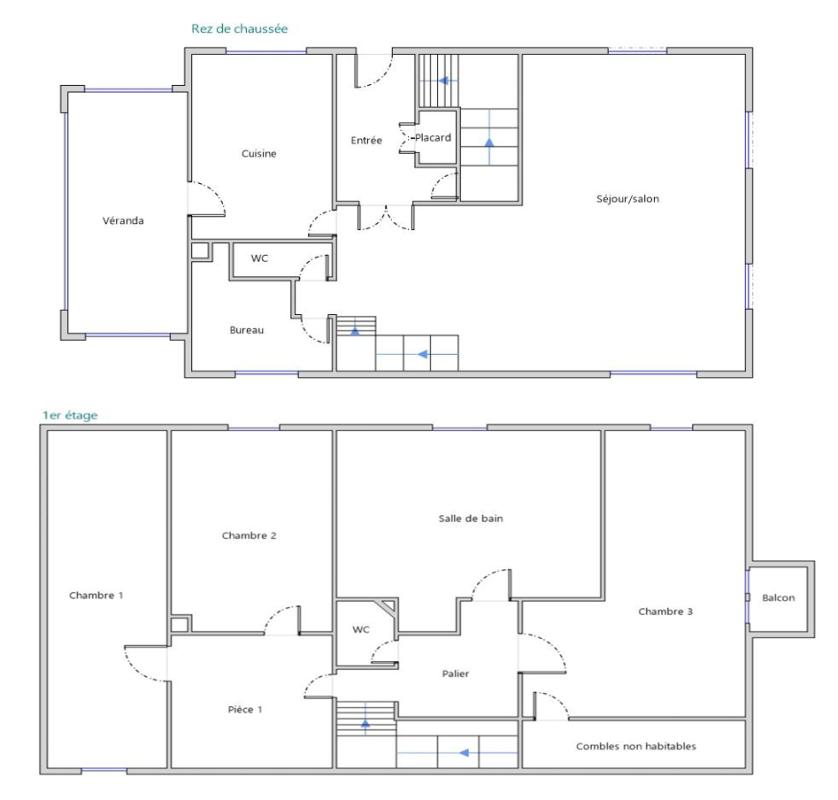 SAINT-GERMAIN-SUR-AVRE Maison St Germain Sur Avre 7 pièce(s) 145.90 m2 dépendances,  terrain de 1565m². Prix HAI : 291 200 18