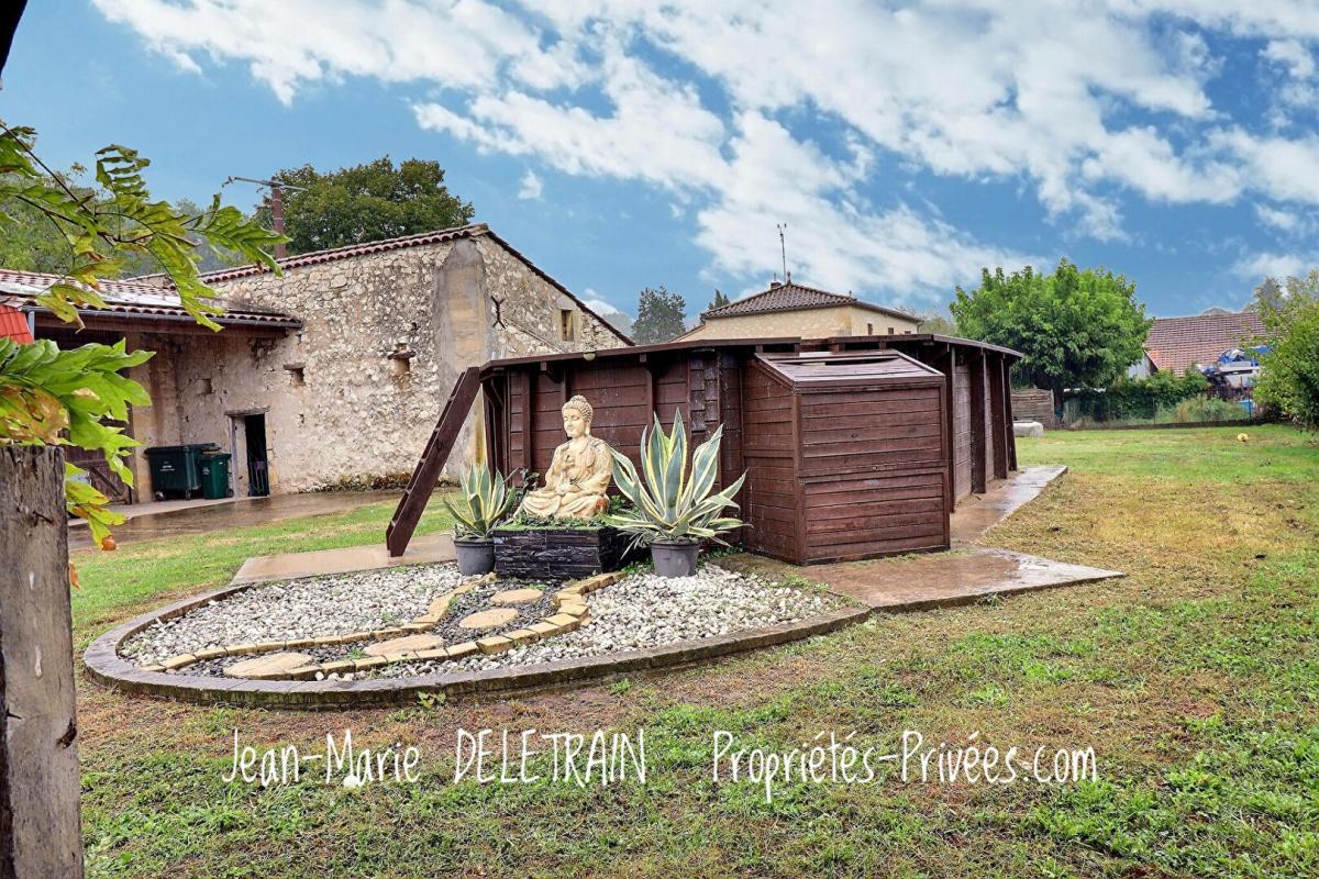 SAINT-ANTOINE-DE-BREUILH Périgourdine de 258 m² + dépendances 100 m² - Gare TER, commerces 5 min, Bordeaux 1h 12