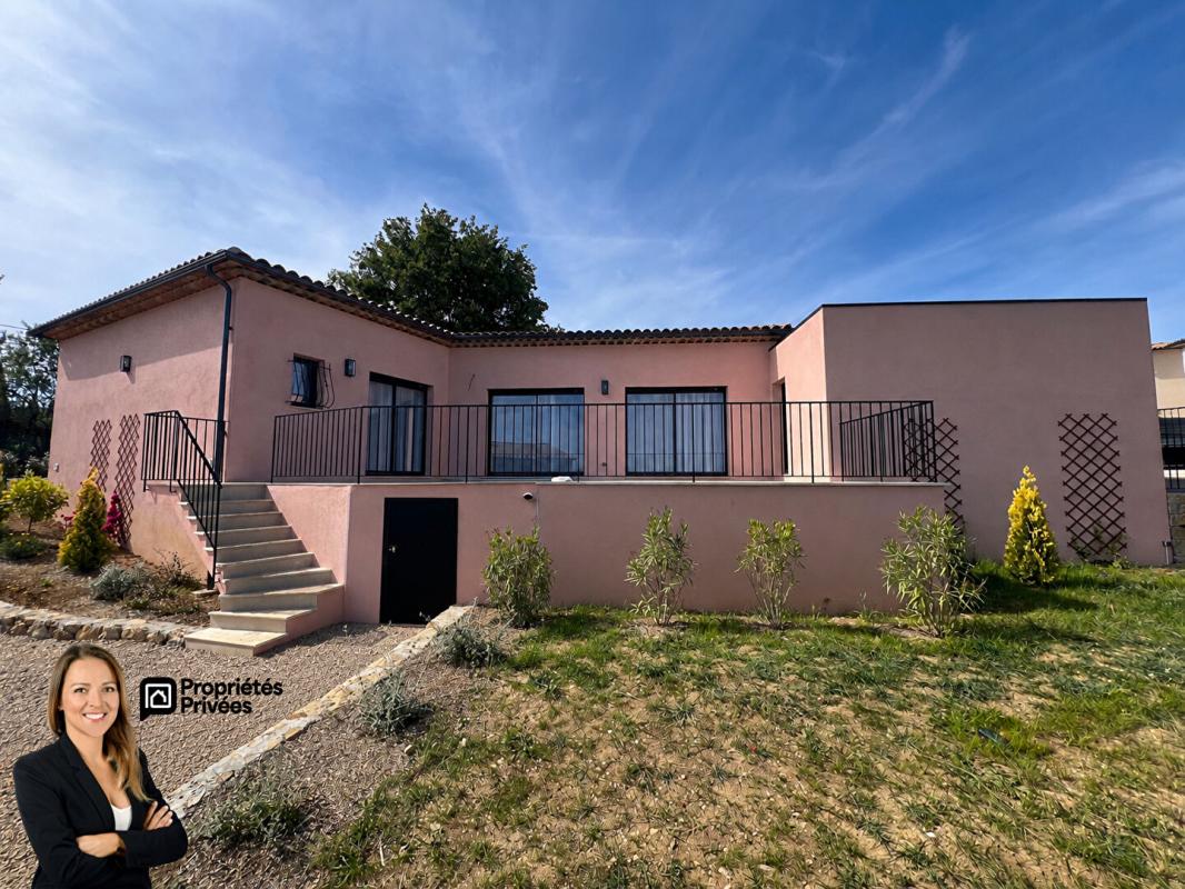 MONTAUROUX Maison de plain pied avec garage et piscine 1