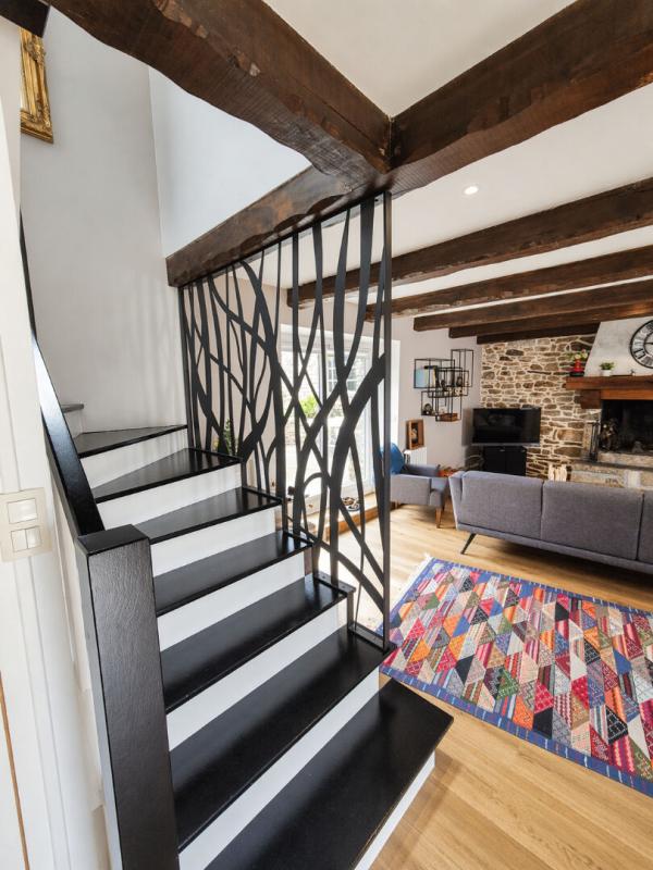 CLEGUER Longère de charme rénovée - 210 m² habitables + dépendances - Terrain 1 488 m²  -  15 min de Lorient et 20 min des plages - Morbihan - Environnement calme - Exposition plein sud 7