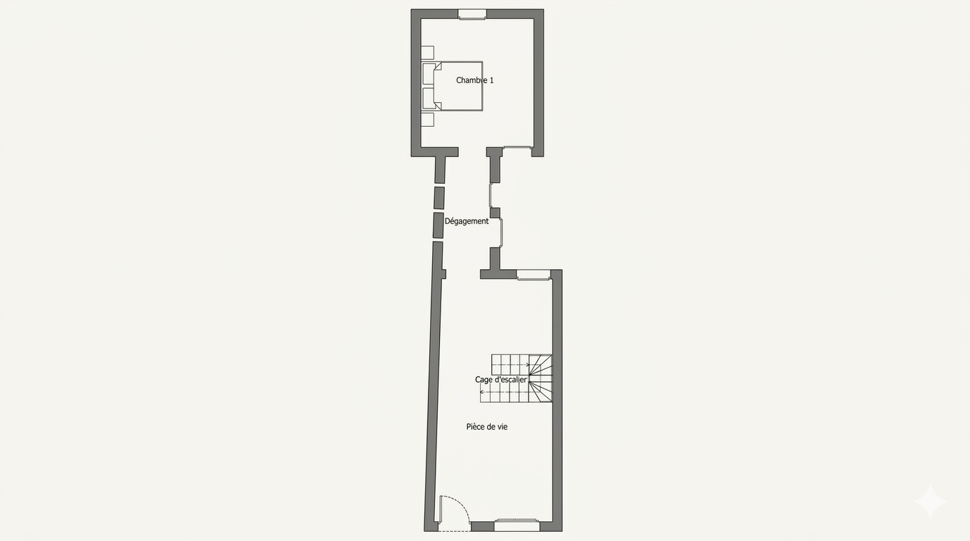 DURTAL Maison 3 chambres 78 m² , Entièrement rénovée. Centre de Durtal 12