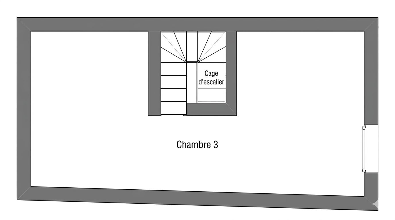 DURTAL Maison 3 chambres 78 m² , Entièrement rénovée. Centre de Durtal 14