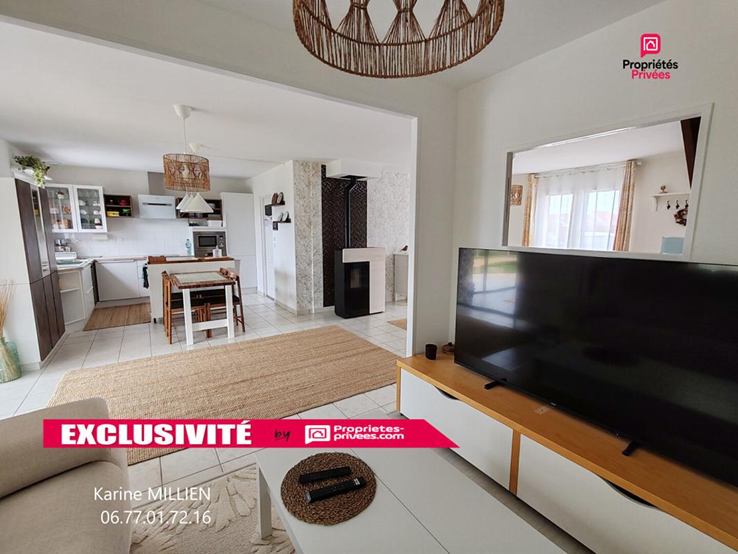 DREUX ILLIERS L'EVEQUE 27770 Maison individuelle avec véranda chauffée - 1 étage - 4 chambres - Quart port - Garage - Plusieurs cabanons de jardin - Terrain - 250000 HAI 4