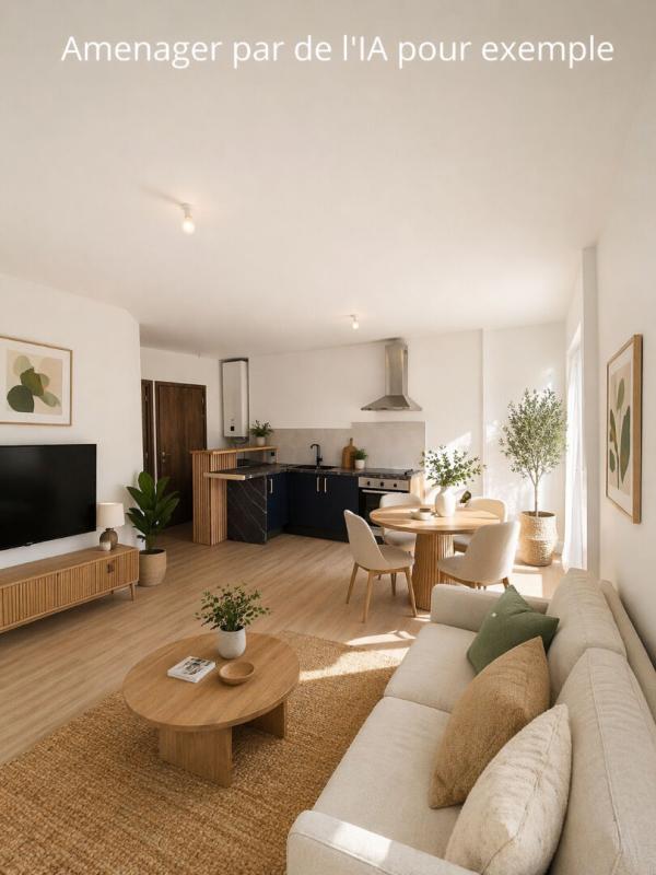 CLEGUER Appartement T2, très lumineux, refait à neuf - RDC de plain-pied - Proximité immédiate arrêt de bus - À 20 min de Lorient / 25 min des plages 1