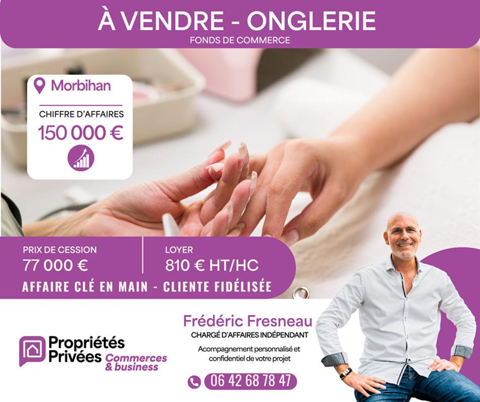 Vente de fonds de commerce 35 m² à VANNES (56000) - 447339B-FSN