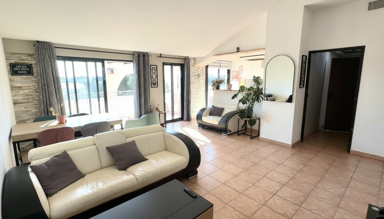 FREJUS Superbe appartement 4 pièces dernier étage avec terrasse et piscine 1