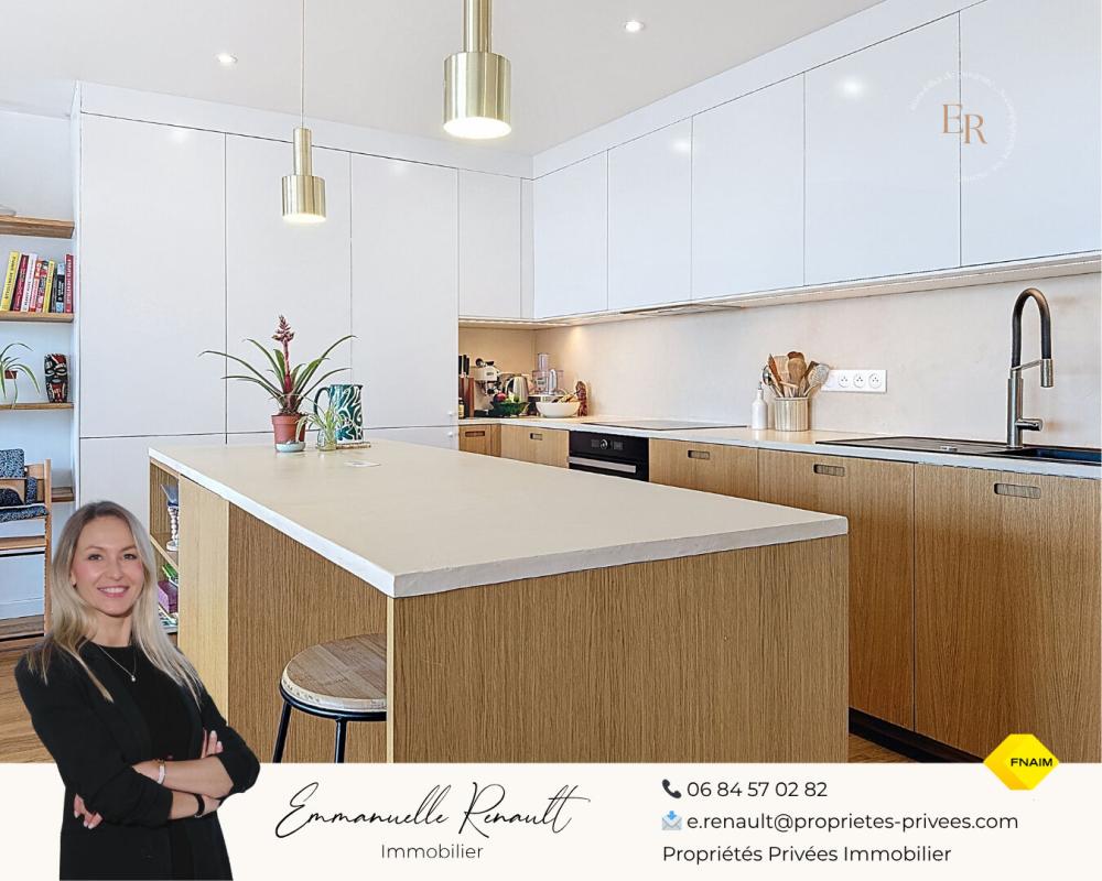 VANNES Appartement T3 dernier étage avec vue dégagée. Rénové par un architecte. Vannes Quartier Albert 1er Trussac 1