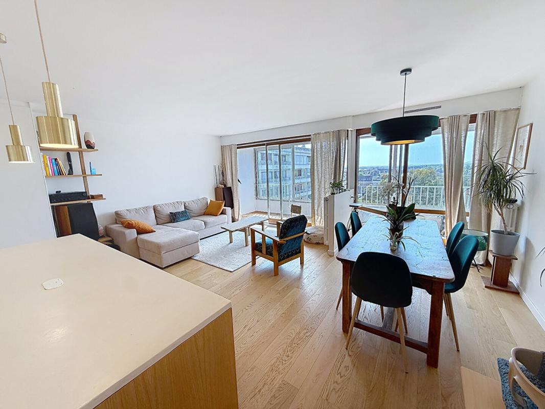 VANNES Appartement T3 dernier étage avec vue dégagée. Rénové par un architecte. Vannes Quartier Albert 1er Trussac 6