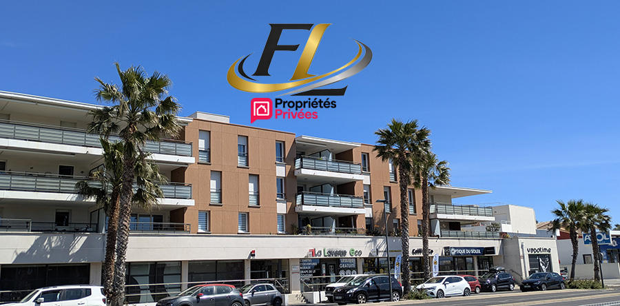 CANET-EN-ROUSSILLON F3 de 60.57 m2 avec terrasse et parking privé à Canet en Roussillon 2