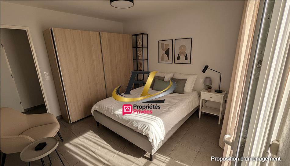 CANET-EN-ROUSSILLON F3 de 60.57 m2 avec terrasse et parking privé à Canet en Roussillon 9