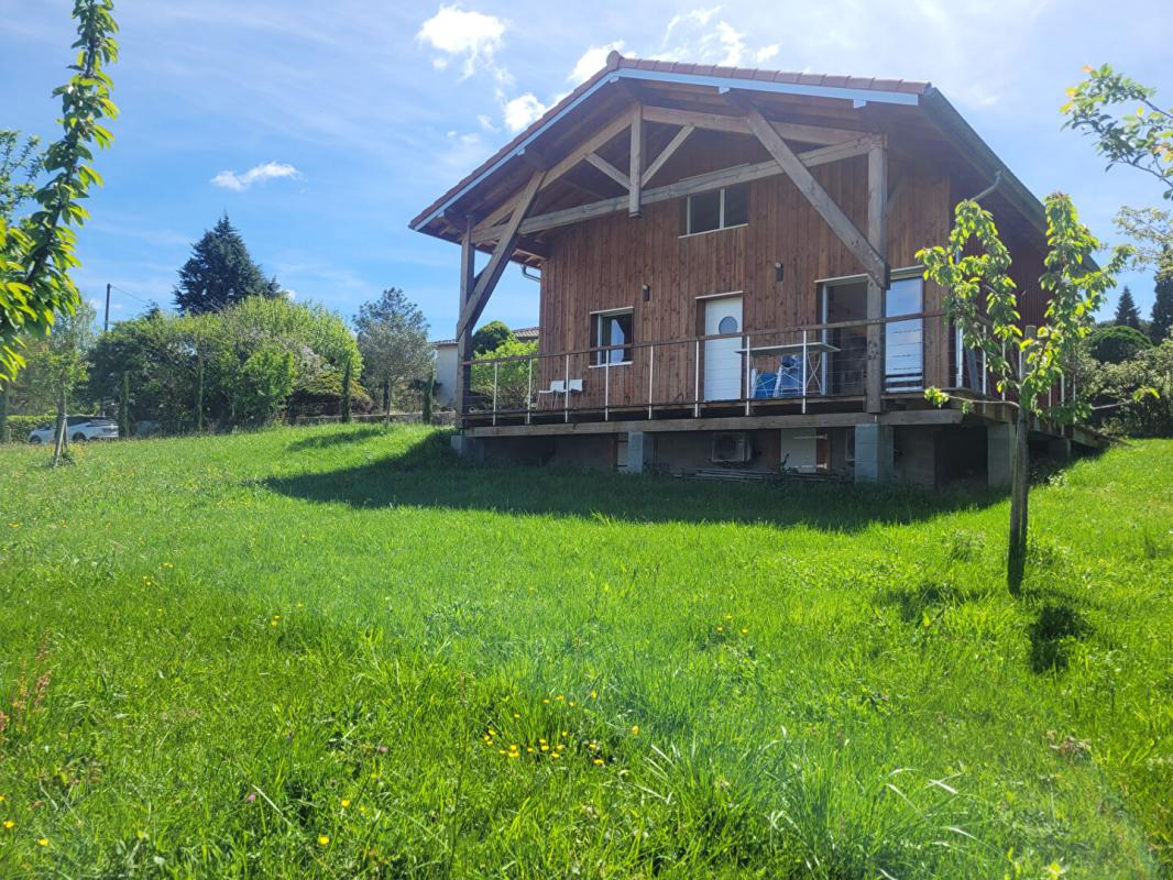 SOREZE 81540 - Sorèze - Chalet bois récent au pied de la Montagne Noire- 3 pièces- 68 m² sur terrain de 1491m² 14